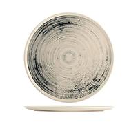 H&H 3241410 Piatto Tondo Silk, Stoneware, 32 cm