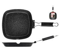 H&H Bistecchiera Antiaderente Stone Alessandro Borghese Cm 26