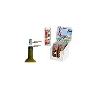 H&H 5852500 Confezione 2 Tappi Stopmacchia con 2 Adatta, Multicolore, 2 unità