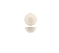 H&H Set 6 Coppette in Vetro Effetto Seta Colore Perla - Diametro 15 cm, Adatte al Lavaggio in Lavastoviglie fino a 40°C