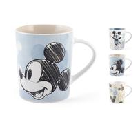 H&H 6 mug Mickey Blogger Disney in new bone china cc 330