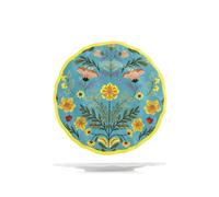 H&H Set 6 Piatti Frutta Blossom In Melamina Cm 23