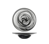 6 Piatti marca H&H in vetro modello Alabastro per pasta.