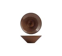 H&H 6363908 Coppetta Glam Bronze, Vetro, Marrone, 8.5 cm