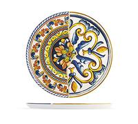 H&H 6620533 Piatto Pizza Positano, Stoneware, 33 cm