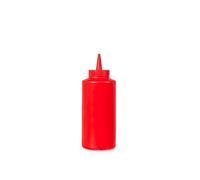 H&H 7080504 Bottiglia, Polietilene, Rosso, 0.42 lt