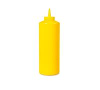 H&H 7080609 Bottiglia, Polietilene, Giallo, 0.95 lt