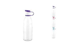 H&H 7860605 Bottiglia Zen, Vetro, Multicolore, 0.5 lt