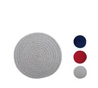 H&H 9437820 Sottopentola Tondo, Cotone/Poliestere, Multicolore, 20 cm