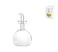 H&H 9477900 Ampolla Borosilicato Trasparente Tondo Cc125 Arredo Tavola, 0.125 Litri, Vetro