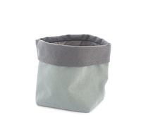 H&H 9840612 Sacchetto, Poliestere/Cotone, Grigio, 12 x 15 cm