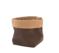 H&H 9840712 Sacchetto, Poliestere/Cotone, Marrone, 12 x 15 cm