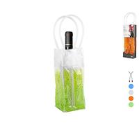 H&H 9899500 Borsa Rinfresca Bottiglie Gel/PVC, Multicolore