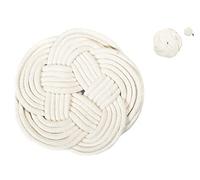 Sottopentola In Cotone Fiore Bianco Cm23 H&H