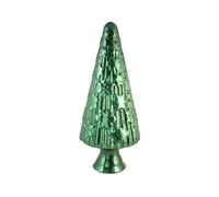 H&H Albero Natale in vetro riciclato verde cm. 80