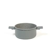 H&H Alessandro Borghese Expanse Casseruola 2 Manici in Alluminio Antiaderente, 20cm
