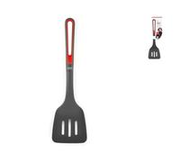 H+H Paletta Alessandro Borghese forata in nylon Nero/Rosso 32,5 cm