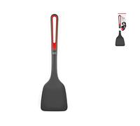 H&H Alessandro Borghese Paletta, Nylon, Nero/Rosso, 33 cm