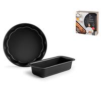 H&H Alessandro Borghese Set 2 Stampi Dolce, Antiaderente