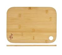 H&H Alessandro Borghese Tagliere in bambù, 22x30x1cm