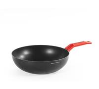 H&H Alessandro Borghese Wok Antiaderente, Hot Spot, Alluminio, 28cm