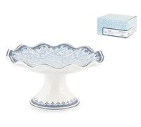 H&h Alzata Porcellana Blue Dream Cm16