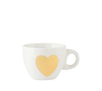 H&h set 6 tazze caff amour in new bone china cc100