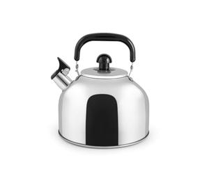 H&H Aquablò Bollitore con Fischio, Acciaio Inox, 2,5Lt, Induzione