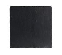 H&H Set 6 Piatti In Ardesia Quadro Cm35X0,5