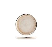 H&H set 24 piattini pane Artisanal in stoneware grigio cm 14