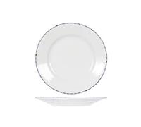 H&H Set 6 Piatti Frutta Astrid Porcellana, Bianco, Cm 19 - bianco porcellana 2602203