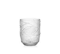 H&H Atlantico Set 6 Bicchieri, Vetro, Trasparente, 40cl