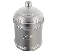 H&H Barattolo alluminio sale 10x12cm lt0,94, Grigio