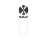 H&h barattolo in borosilicato, tappo inox, lt1,2