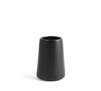 H&H Bicchiere Bagno in Ceramica Colore Nero 11,5cm