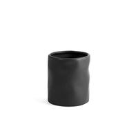 H&H Bicchiere Bagno in Ceramica Effetto Martellato 10cm