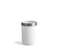 H&H Bicchiere Bagno in Plastica Colore Bianco 11cm