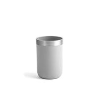 H&H Bicchiere Bagno in Plastica Colore Grigio 11cm