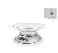 H&H Bilancia Cucina Digitale, Plastica, Silver, kg5