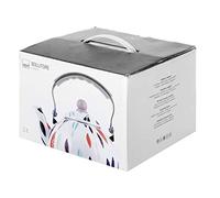 H&H Bollitore Smaltato Decoro Foglie Lt3