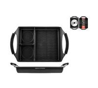 H&H Alessandro Borghese Essential Bistecchiera, Antiaderente