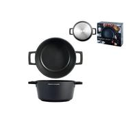 H&H BORGHESE EQUIPE CASSERUOLA ANTIADERENTE 24 CM