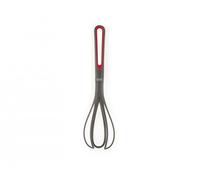 H&H Alessandro Borghese Frusta, Nylon, Nero/Rosso, 29 cm