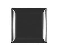 H&H Set 6 Piatti Piani Boston Osaka Nero Cm 24X24