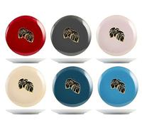 H&H Set 6 Piatti Frutta Botanical Winter New Bone China Cm21