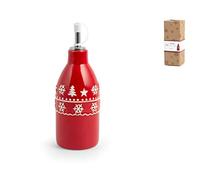 H&H Bottiglia Olio, Ceramica, Decoro Natale, cc300