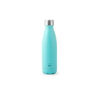 H&H Bottiglia Termica Inox 18/10, Celeste, Lt 0,50
