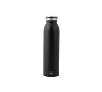 H&H Bottiglia Termica Inox 18/10, Nera, Lt 0,60