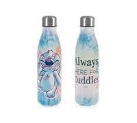 H&H Bottiglia Termica, per Bambini e Adulti, Borraccia in Acciaio Inox, Decoro Stitch Cuddles - 0,5Lt, Isolamento Termico, Design Unico, Ideale per Sport e Tempo Libero, Idea Regalo