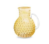 H&H Brocca Bubble In Vetro Ambra Lt 2,3